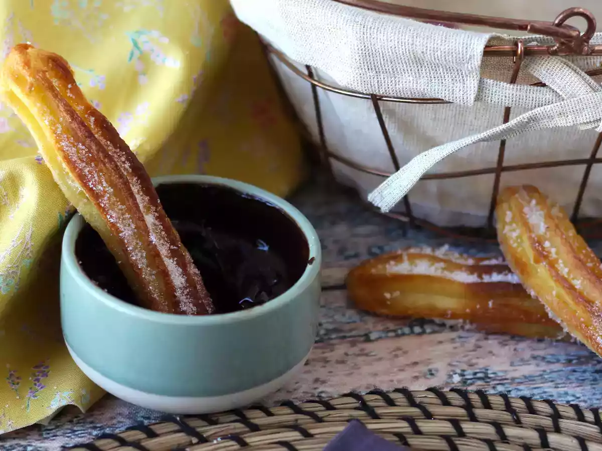 Churros pieczone w frytkownicy powietrznej - zdjęcie 5