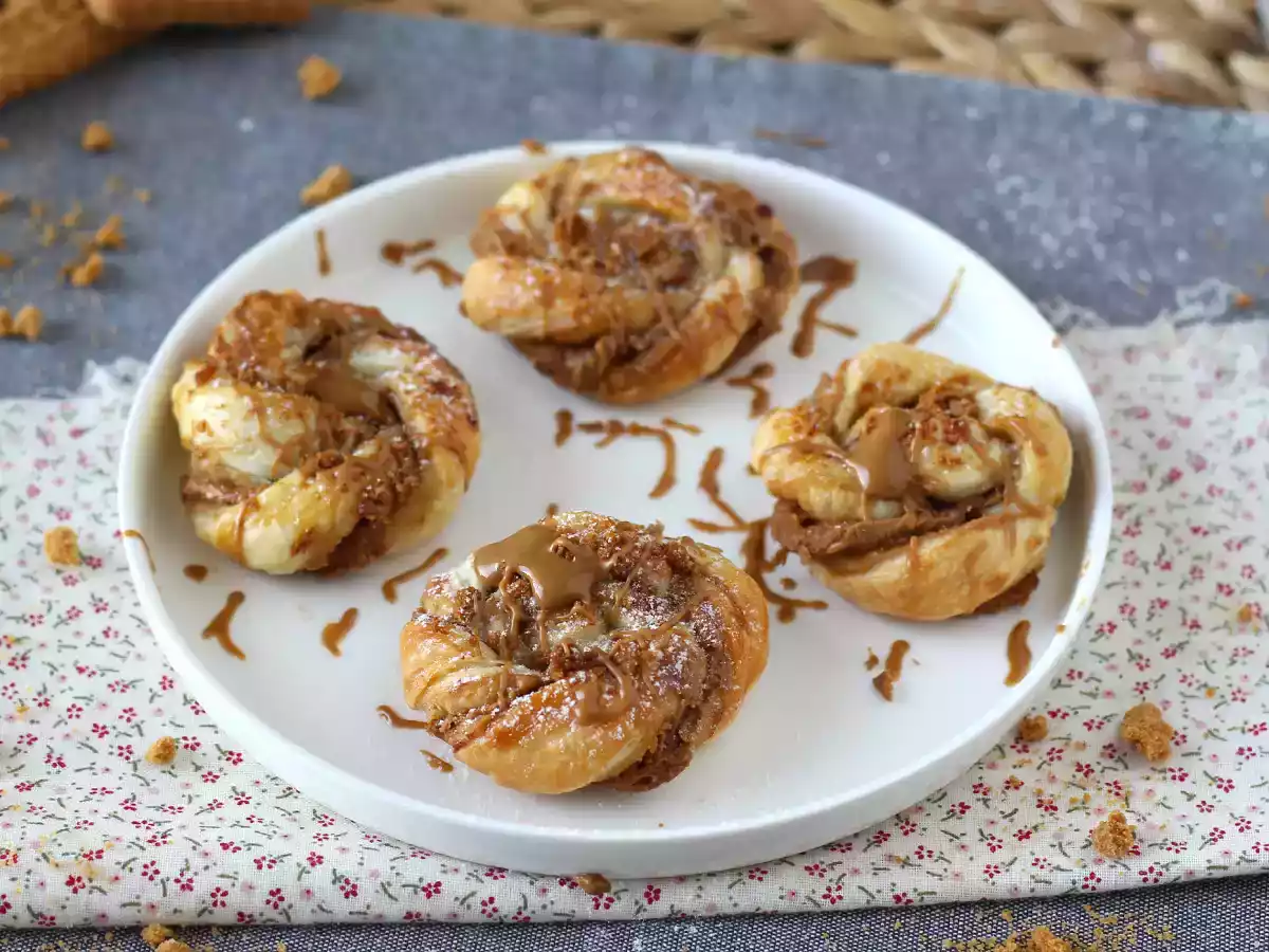 Ciasteczka francuskie ze speculoos - szybkie i łatwe do zrobienia