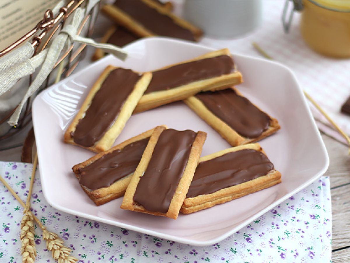 Ciasteczka Twix z karmelem i mleczną czekoladą - zdjęcie 2