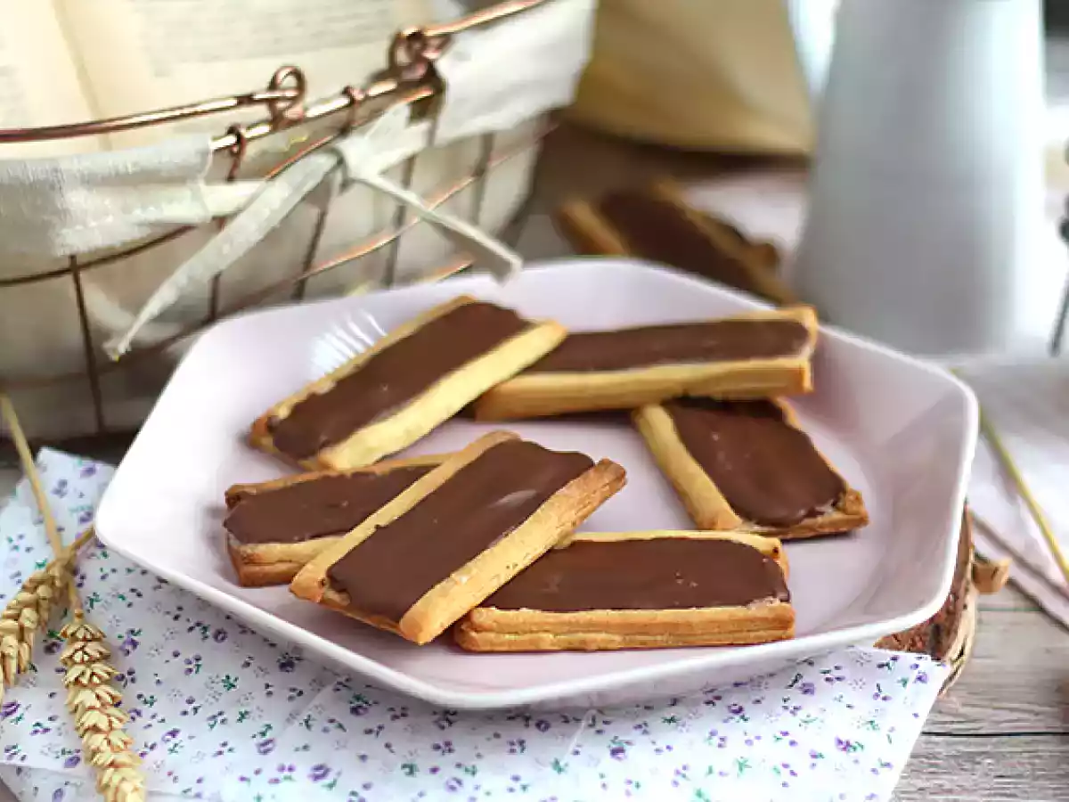 Ciasteczka Twix z karmelem i mleczną czekoladą - zdjęcie 4