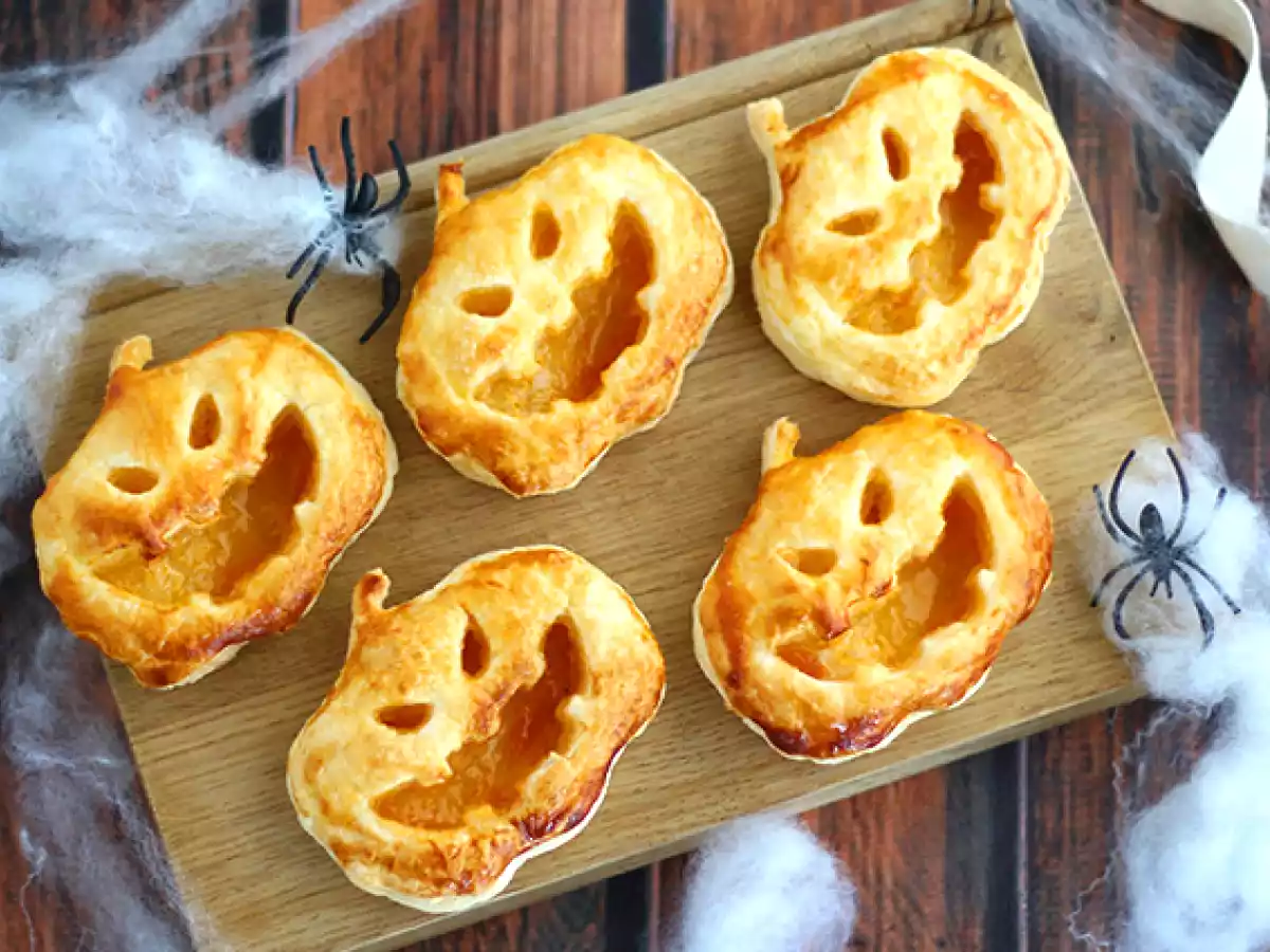Ciastka francuskie na Halloween