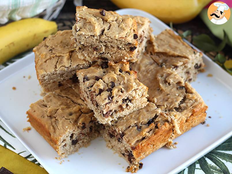 Ciasto bananowo-czekoladowe - wegańskie i bezglutenowe - zdjęcie 4