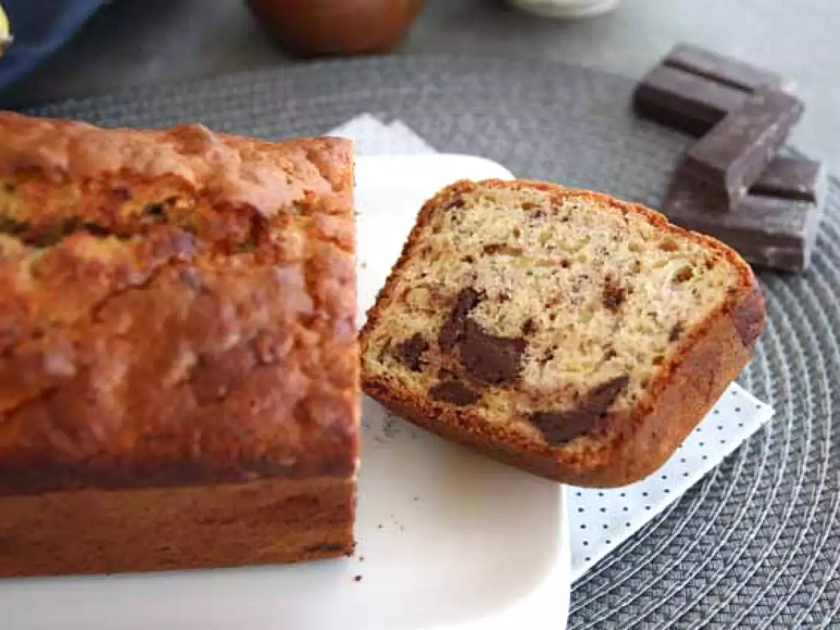 Ciasto bananowo-czekoladowe – wyjątkowo puszyste! - zdjęcie 3