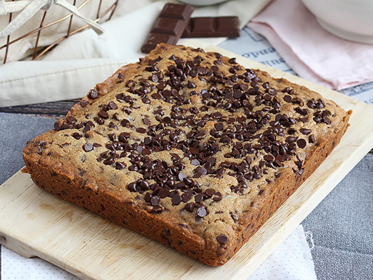Ciasto cookie z kawałkami czekolady - zdjęcie 4