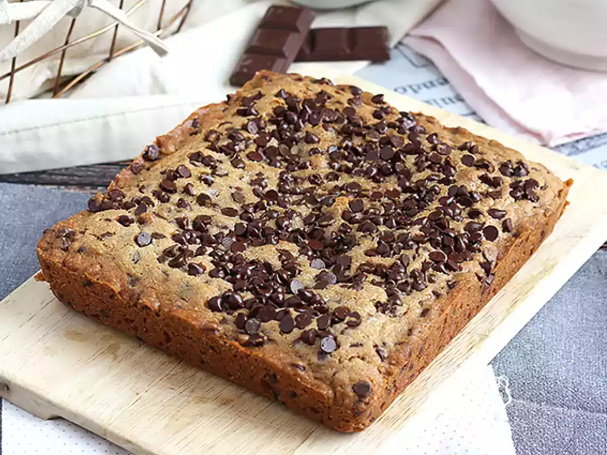 Ciasto cookie z kawałkami czekolady - zdjęcie 4