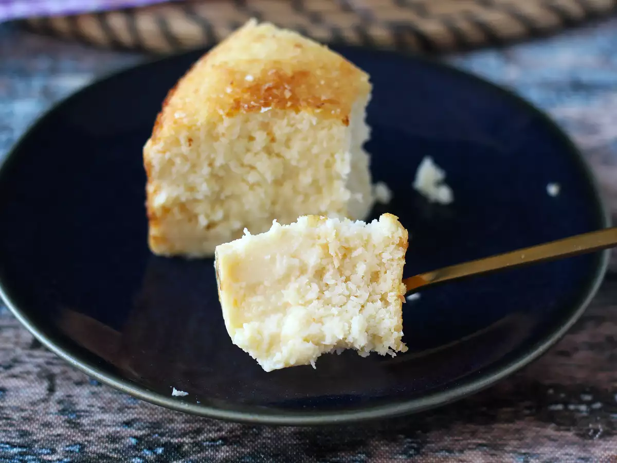 Ciasto-flan kokosowo-kondensowane, łatwe w przygotowaniu i rozpływające się w ustach - zdjęcie 2