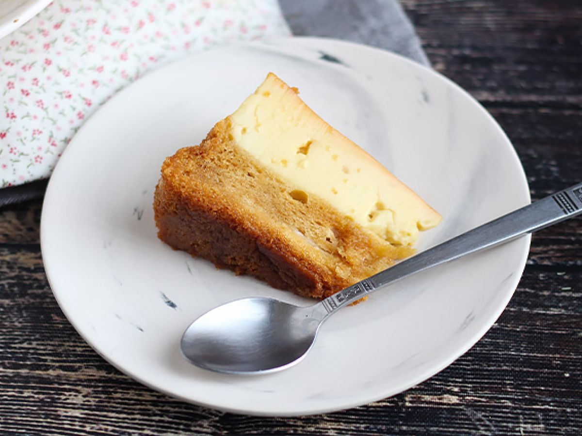 Ciasto flan waniliowy
