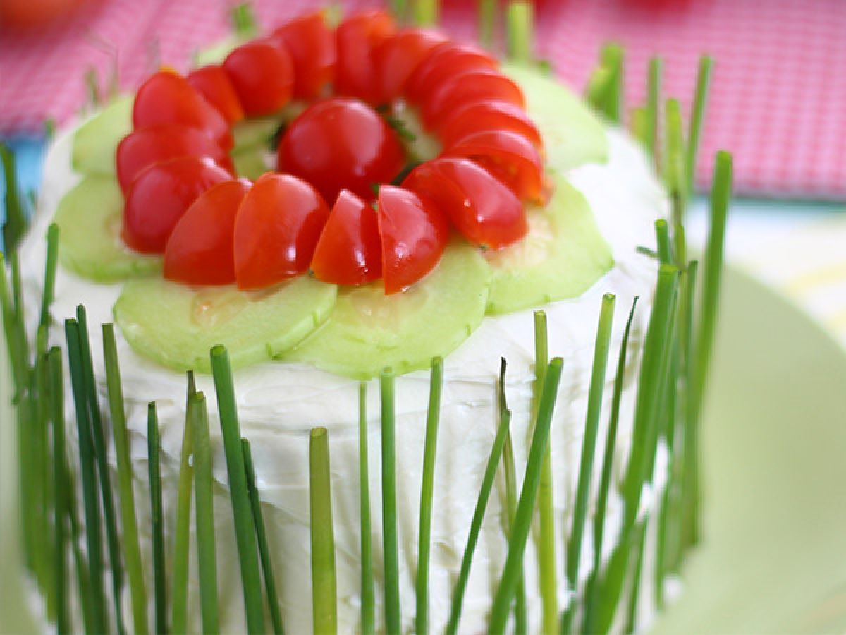 Ciasto kanapkowe, świeży tort na aperitif - zdjęcie 4