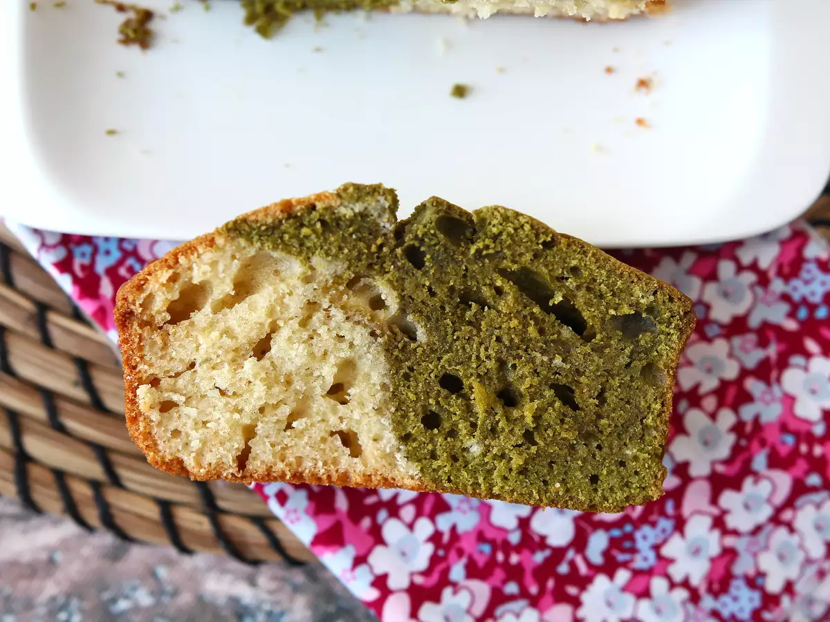 Ciasto marmurkowe z herbatą matcha - zdjęcie 3
