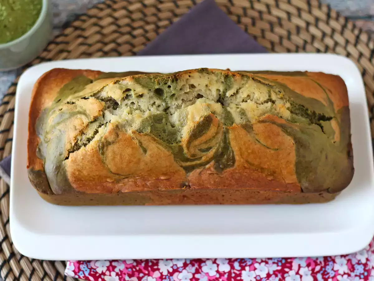 Ciasto marmurkowe z herbatą matcha - zdjęcie 4