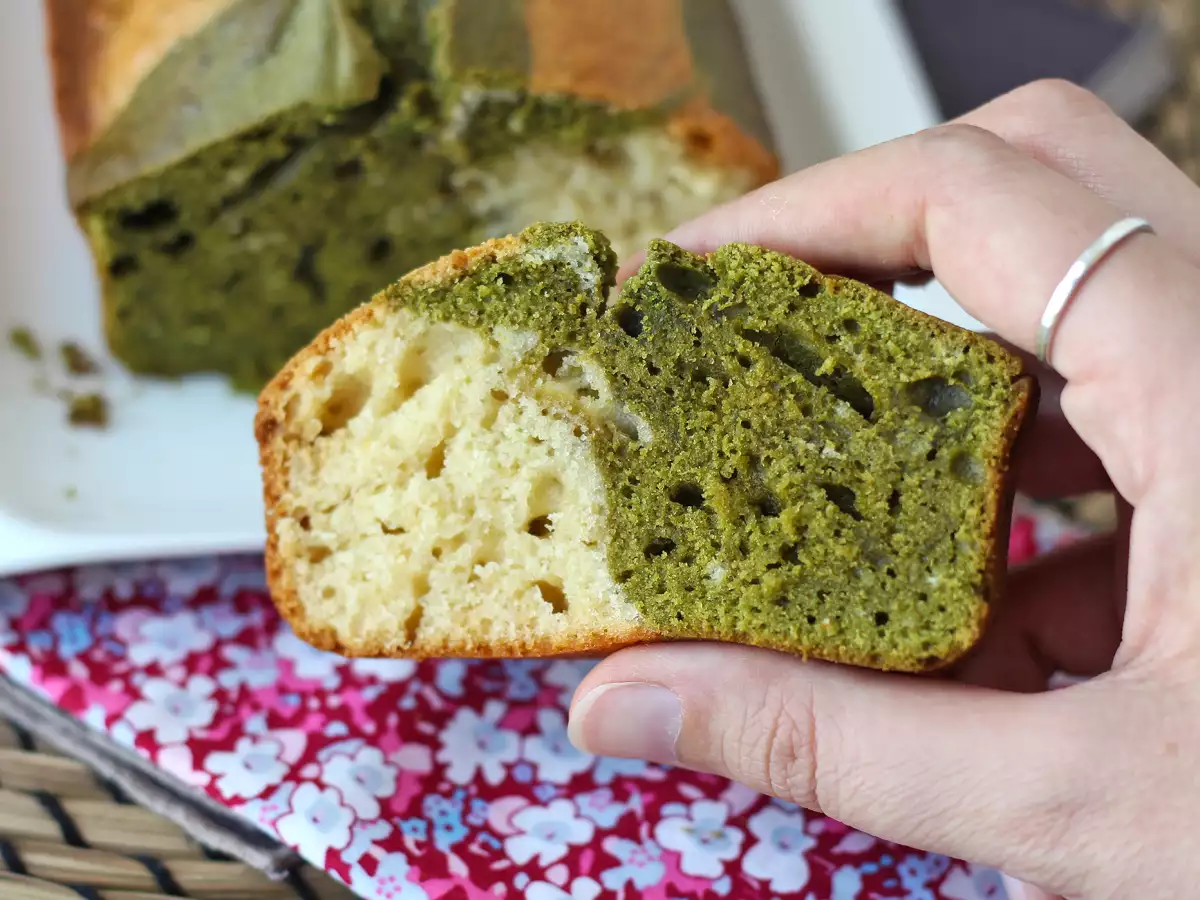 Ciasto marmurkowe z herbatą matcha - zdjęcie 7