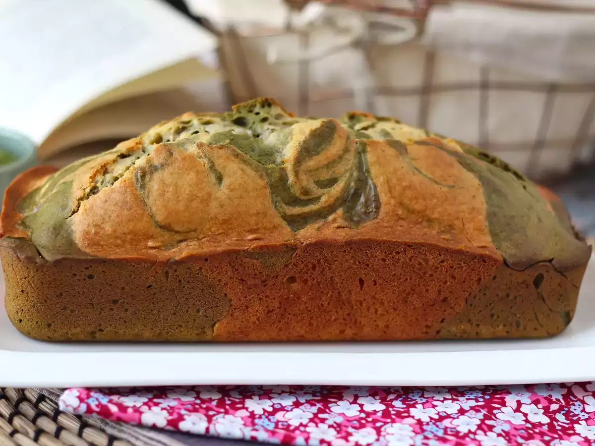 Ciasto marmurkowe z herbatą matcha - zdjęcie 8