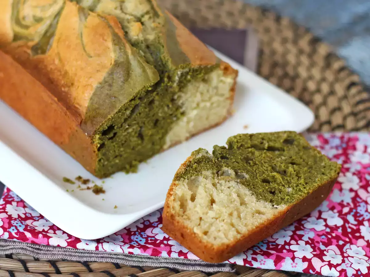 Ciasto marmurkowe z herbatą matcha - zdjęcie 9