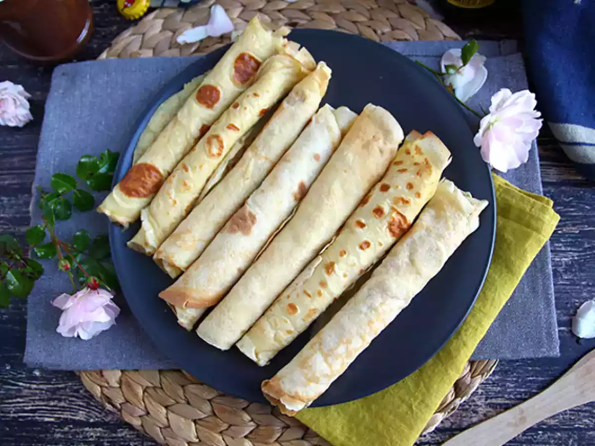 Ciasto naleśnikowe z piwem jasnym - zdjęcie 3