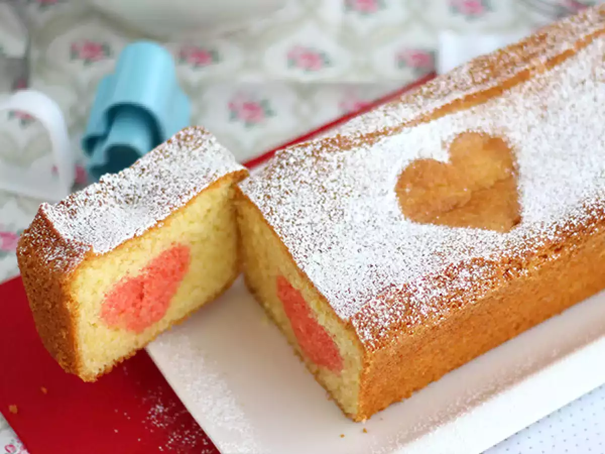 Ciasto niespodzianka na Walentynki - zdjęcie 3