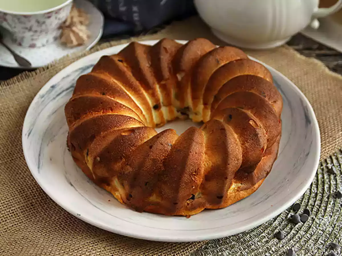 Ciasto skyr z kawałkami czekolady: zdrowe rozwiązanie na deser! - zdjęcie 2