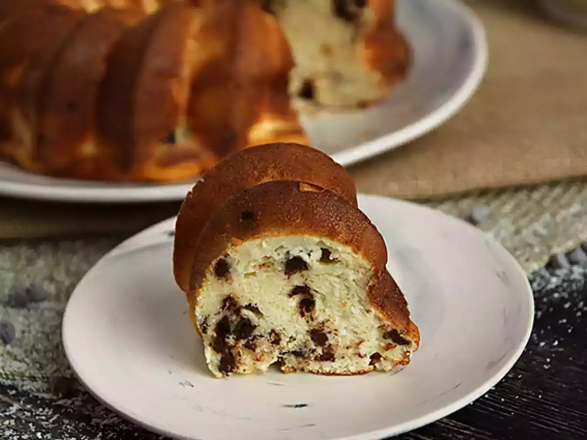 Ciasto skyr z kawałkami czekolady: zdrowe rozwiązanie na deser! - zdjęcie 3