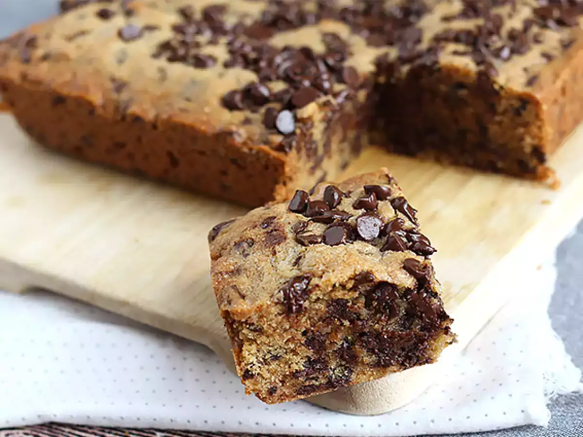 Ciasto typu cookie z kawałkami czekolady - zdjęcie 5