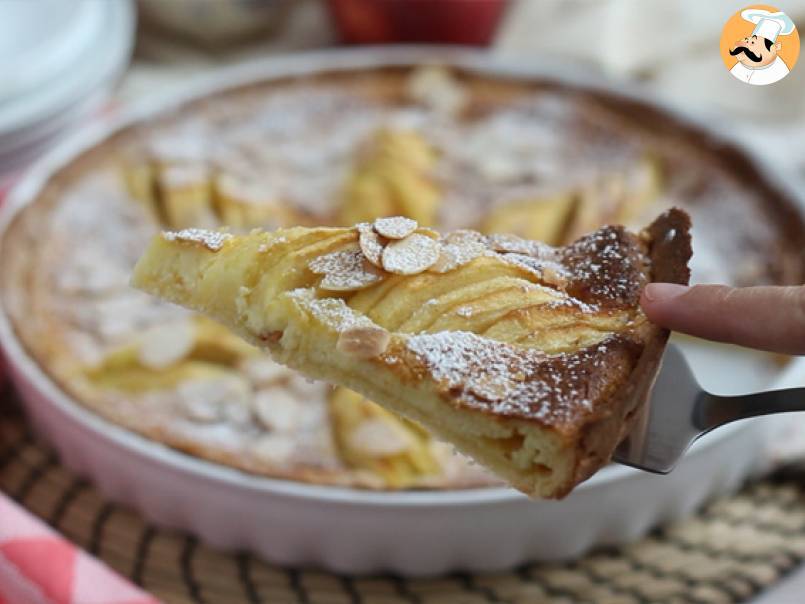 Ciasto z jabłkami i migdałami (Tarte normande) - zdjęcie 3