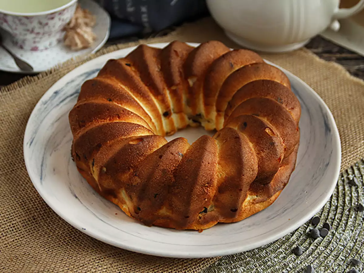 Ciasto ze skyrem i kawałkami czekolady – zdrowy deser! - zdjęcie 2