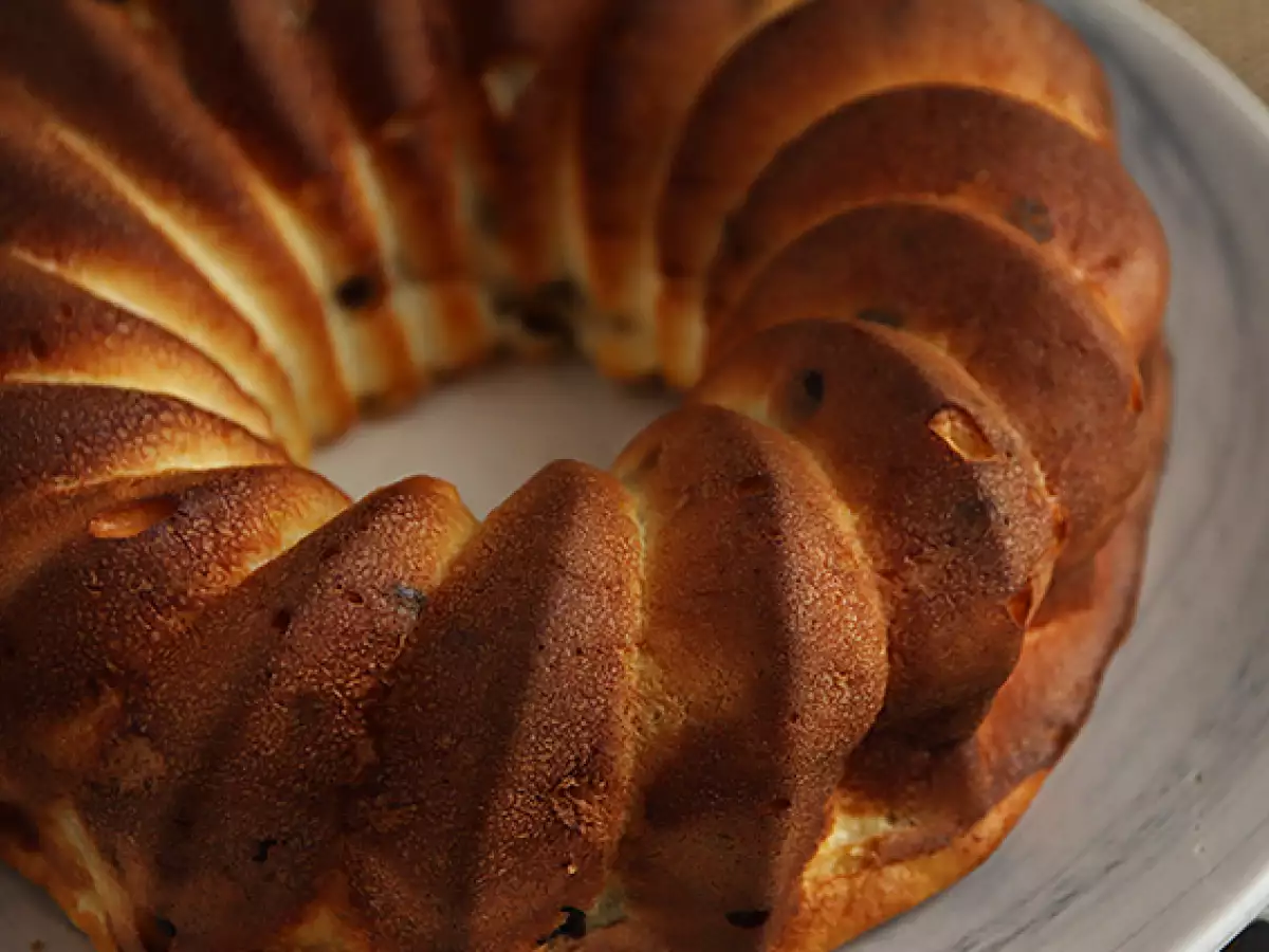 Ciasto ze skyrem i kawałkami czekolady – zdrowy deser! - zdjęcie 4