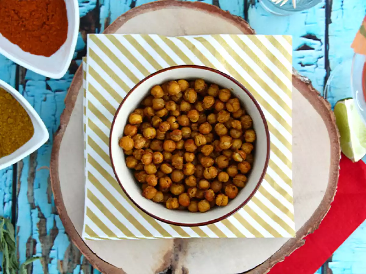 Ciecierzyca pieczona w piekarniku z curry - zdjęcie 3