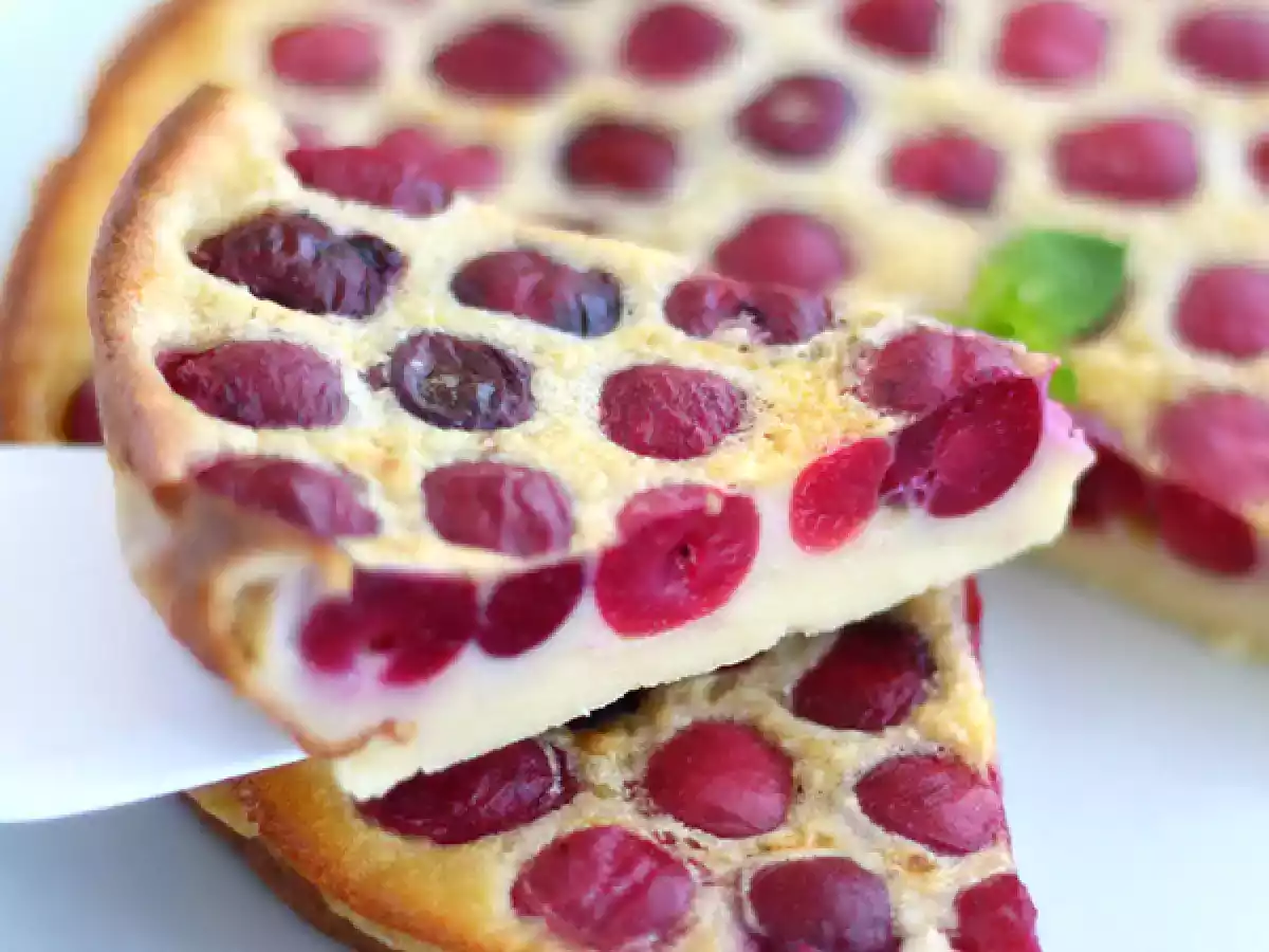 Clafoutis wiśniowe, ultra rozpływający się klasyk - zdjęcie 3