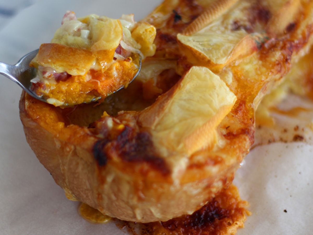 Courgiflette - dynia piżmowa w stylu tartiflette - zdjęcie 4