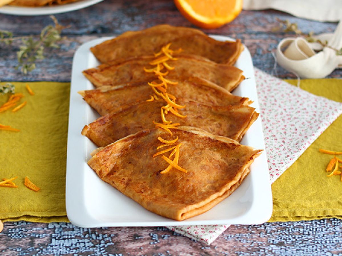 Crêpes Suzette, tradycyjny przepis
