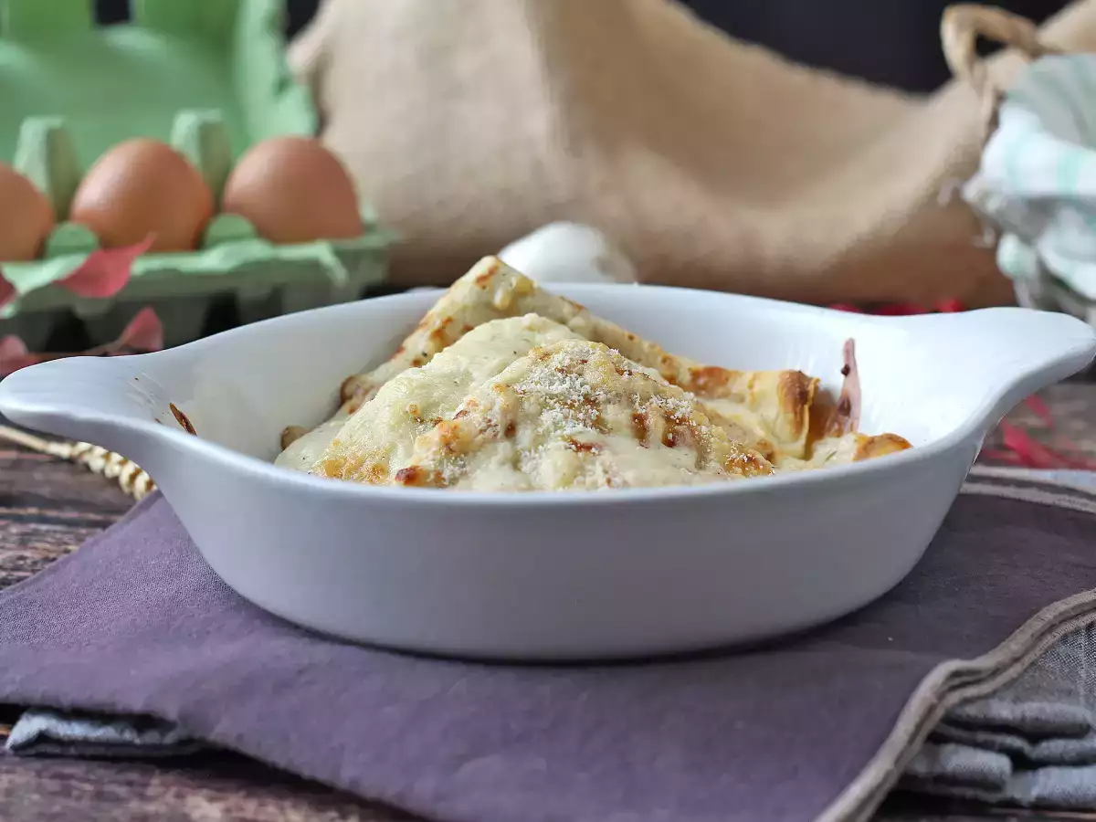 Crespelle z ricottą i grzybami – kremowy przepis wegetariański na każdą okazję - zdjęcie 2