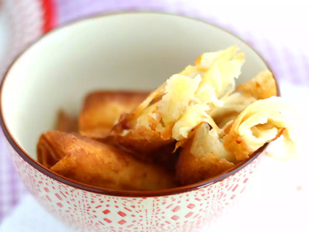 Crispy bananowe z ciastem filo - zdjęcie 3