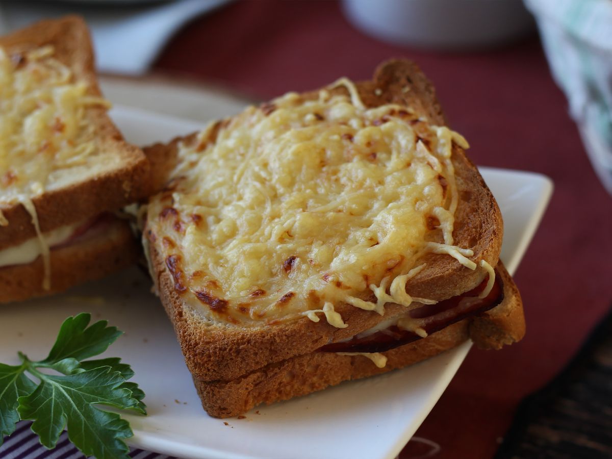 Croque monsieur z frytkownicy powietrznej - zdjęcie 2