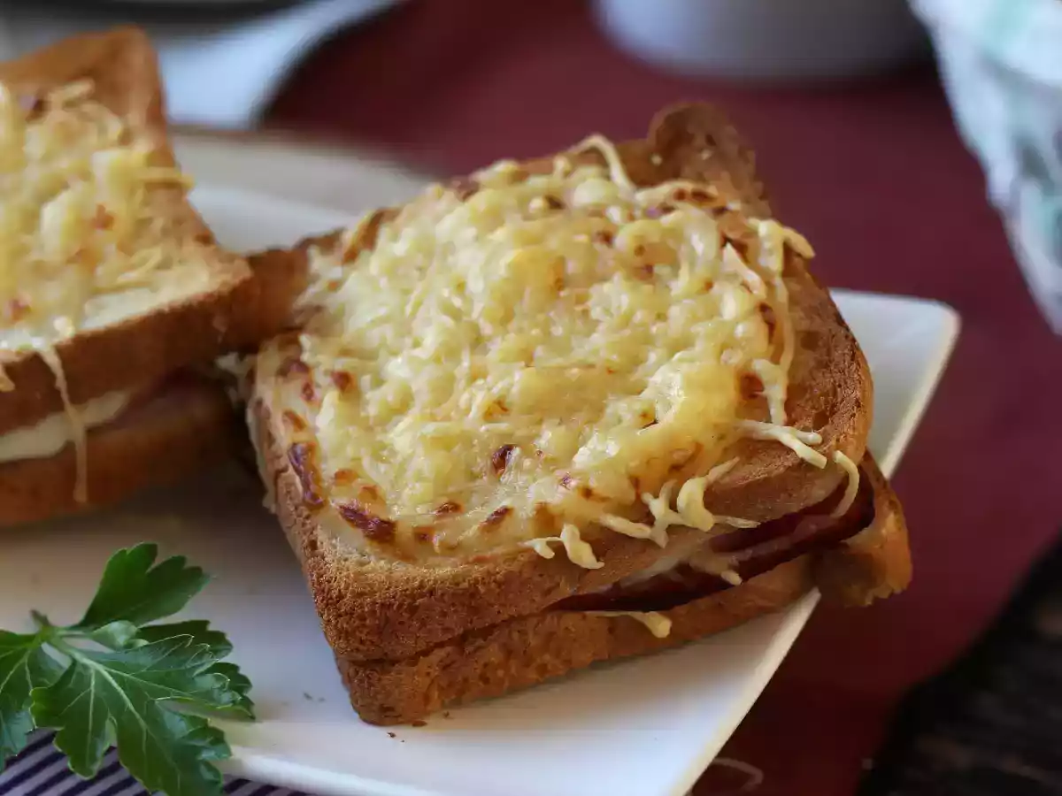 Croque monsieur z frytkownicy powietrznej - zdjęcie 2