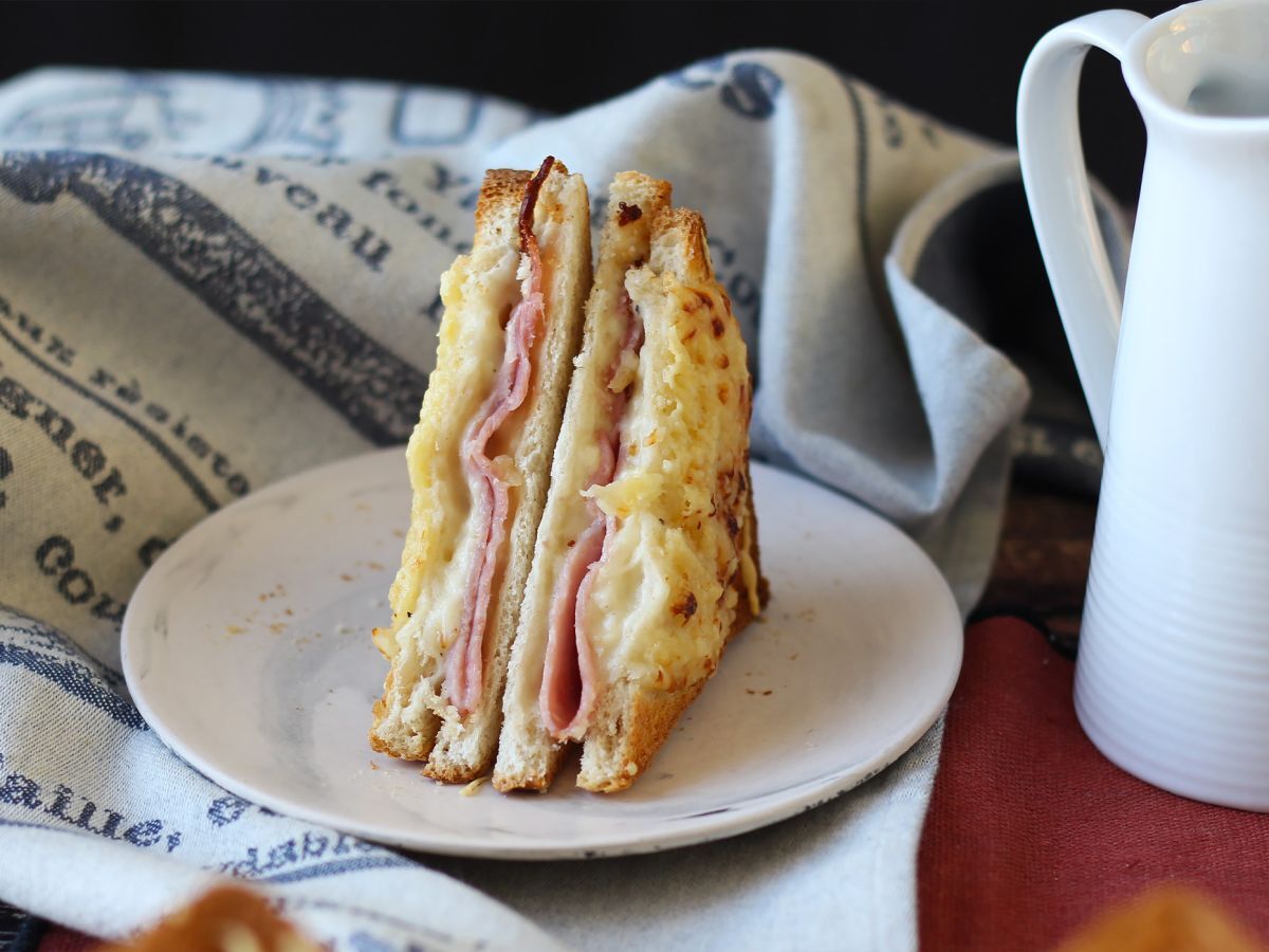 Croque monsieur z frytkownicy powietrznej - zdjęcie 3
