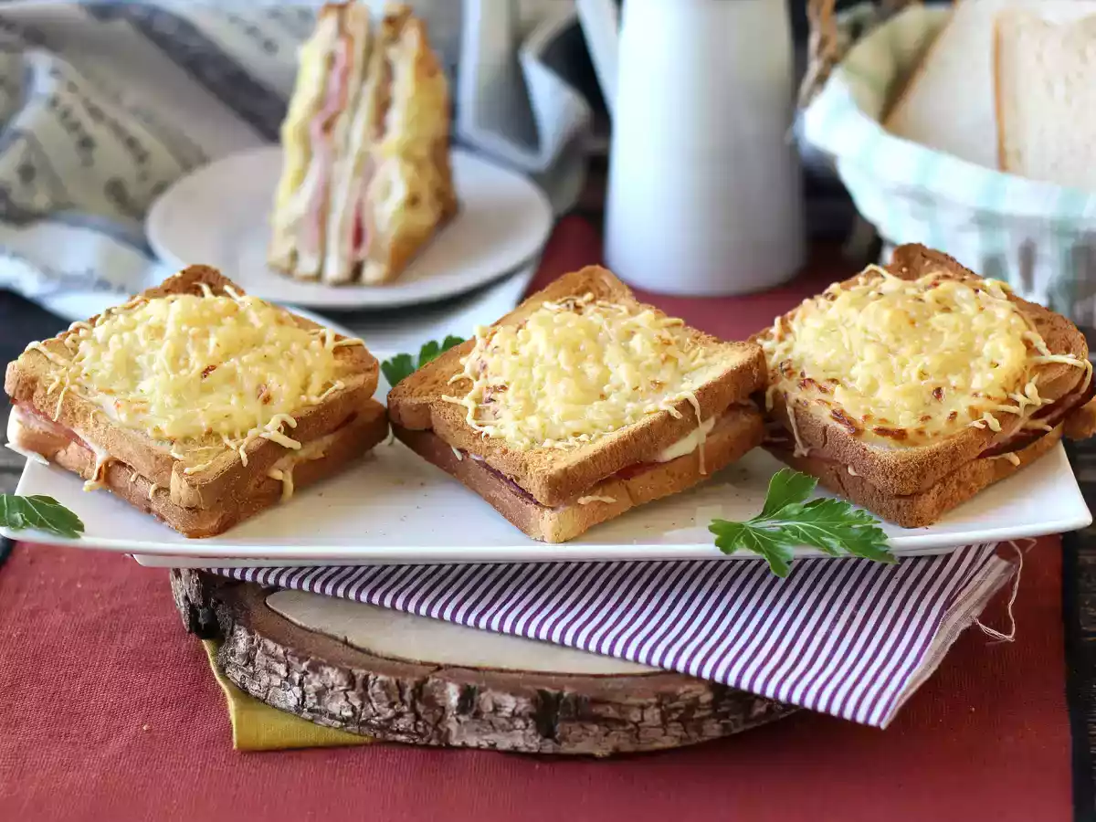 Croque monsieur z frytkownicy powietrznej - zdjęcie 4