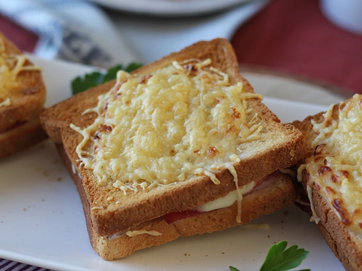 Croque monsieur z frytkownicy powietrznej - zdjęcie 5
