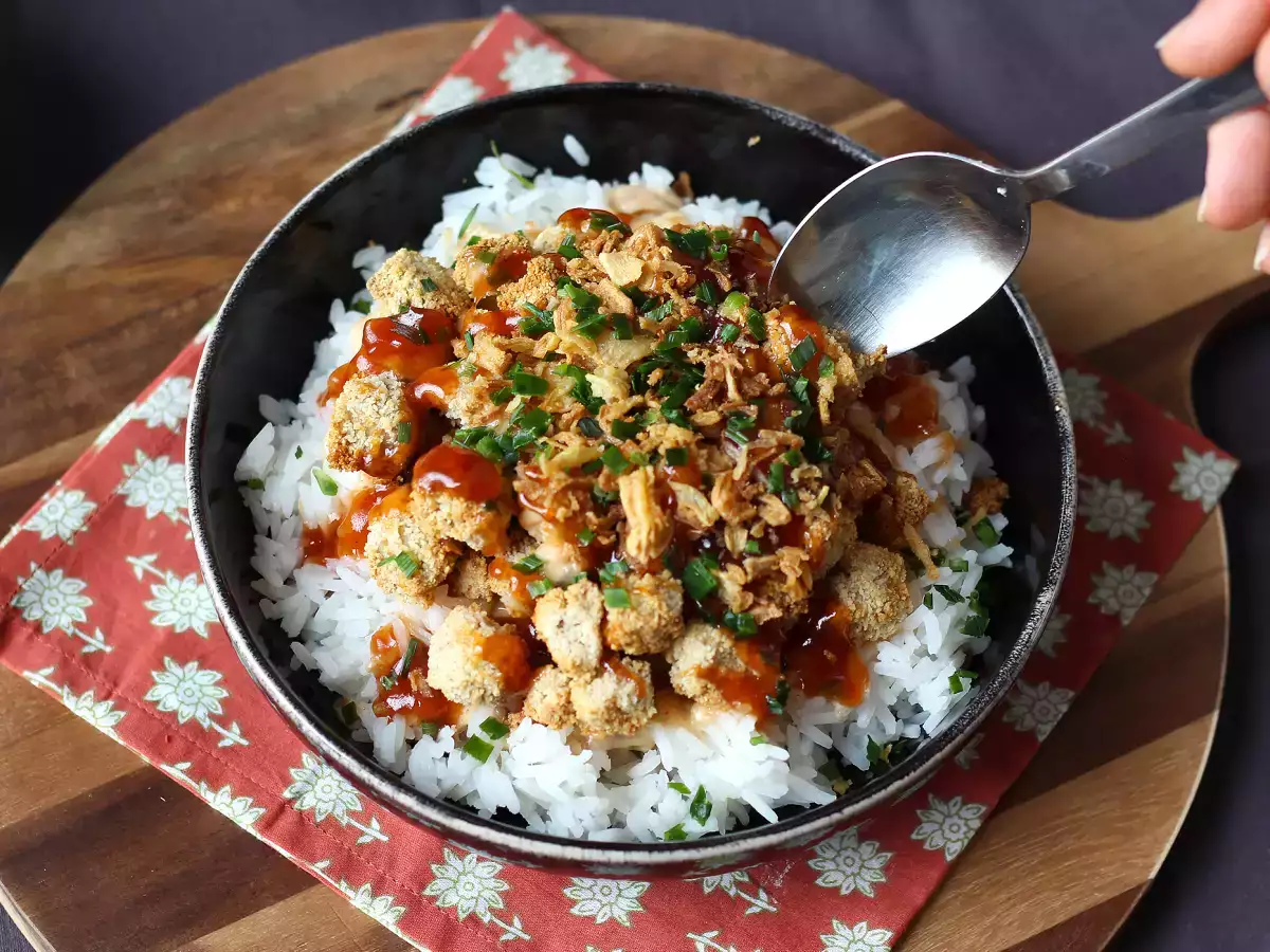 Crousty tofu – wegetariańska wersja chrupiącego kurczaka - zdjęcie 4