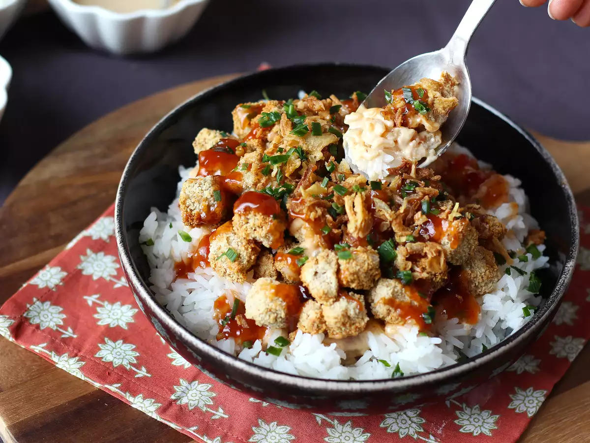 Crousty tofu – wegetariańska wersja chrupiącego kurczaka - zdjęcie 5