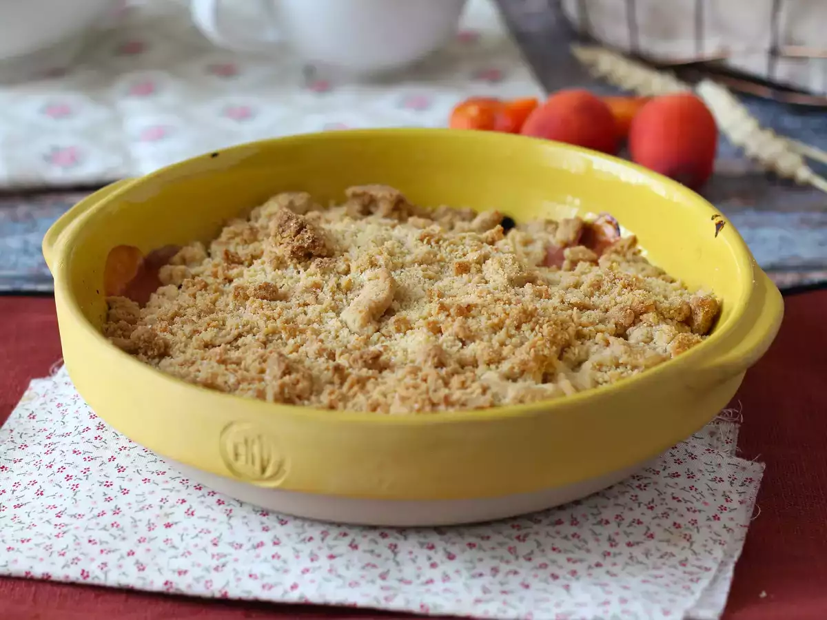 Crumble z morelami - zdjęcie 6