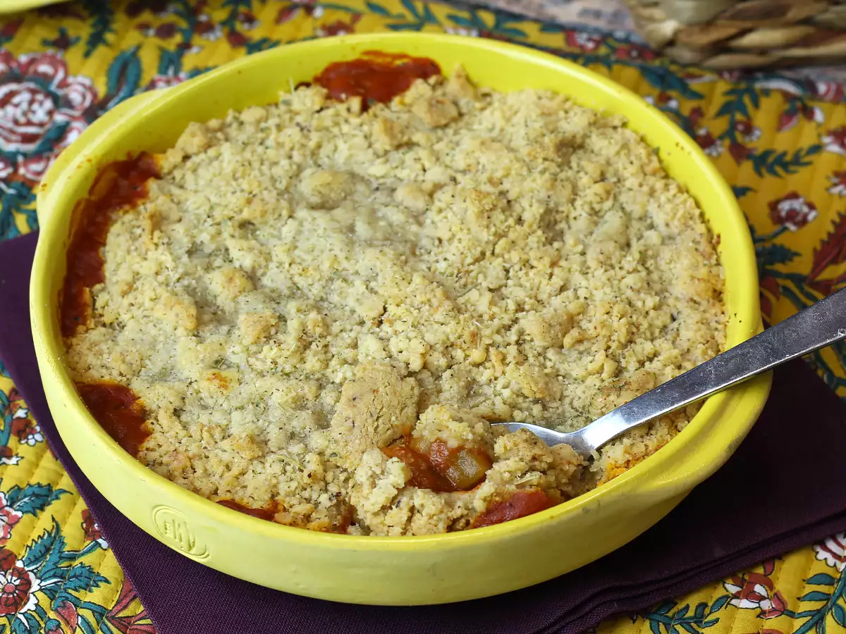 Crumble z ratatouille, szybkie i łatwe danie, które pokochasz! - zdjęcie 2