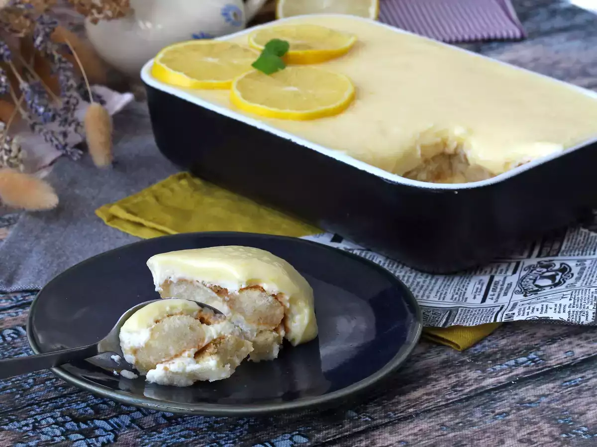 Cytrynowe tiramisu, klasyk z pikantną nutą - zdjęcie 2