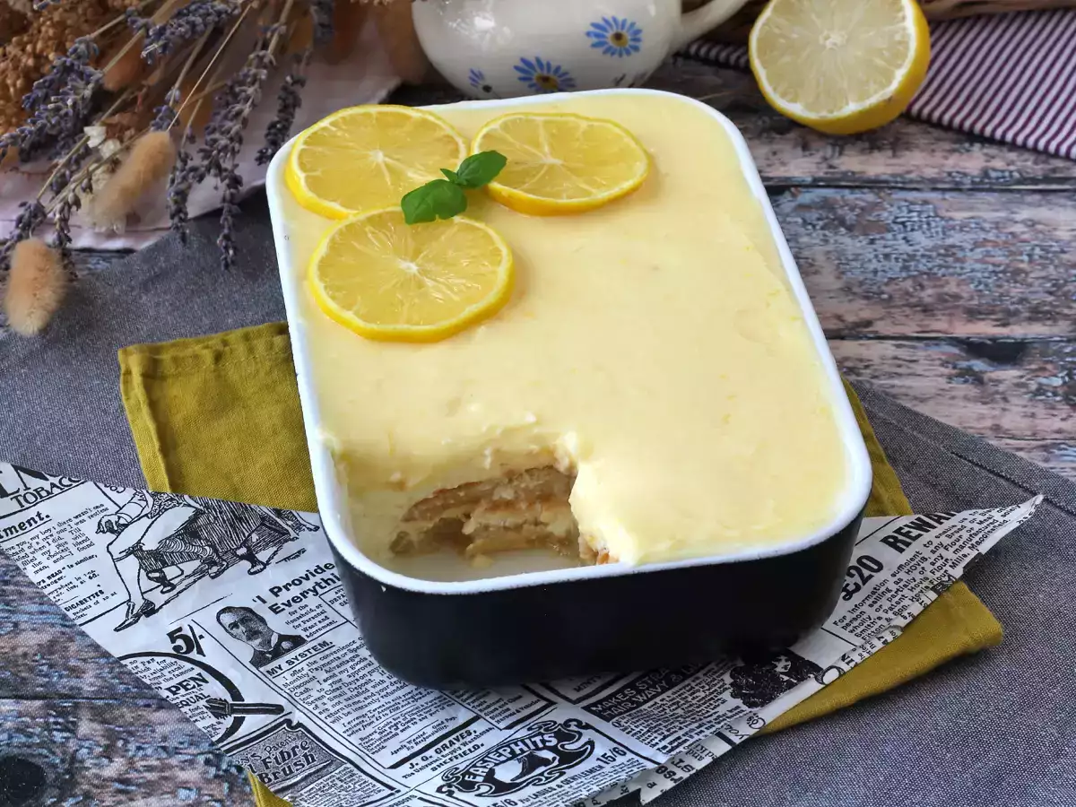 Cytrynowe tiramisu, klasyk z pikantną nutą - zdjęcie 4