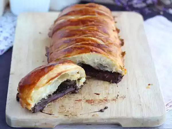 Przepis Czekoladowe ciasto francuskie