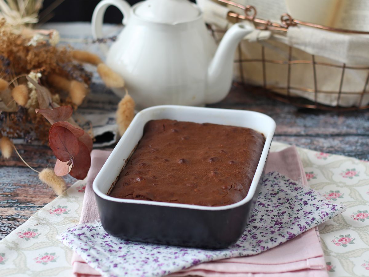 Czekoladowo-orzechowe brownie w frytkownicy powietrznej - zdjęcie 3