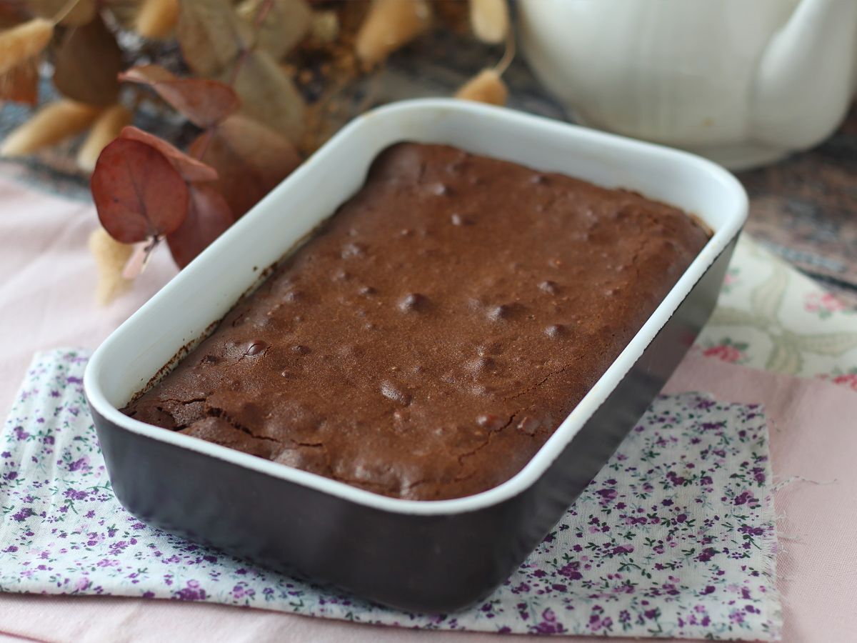 Czekoladowo-orzechowe brownie w frytkownicy powietrznej - zdjęcie 6