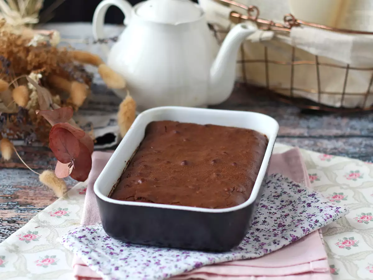 Czekoladowo-orzechowe brownie z frytkownicy beztłuszczowej - zdjęcie 3