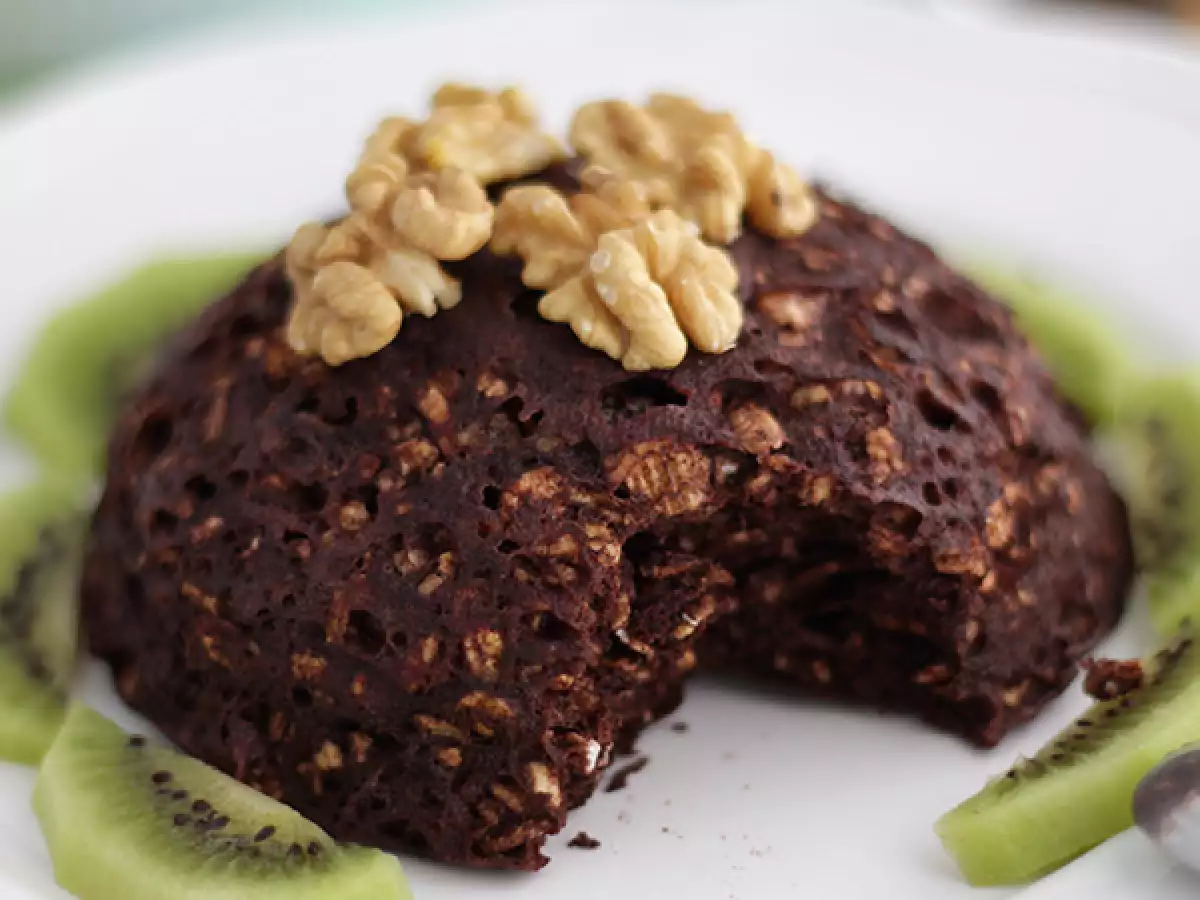 Czekoladowy bowl cake bez laktozy - zdjęcie 3