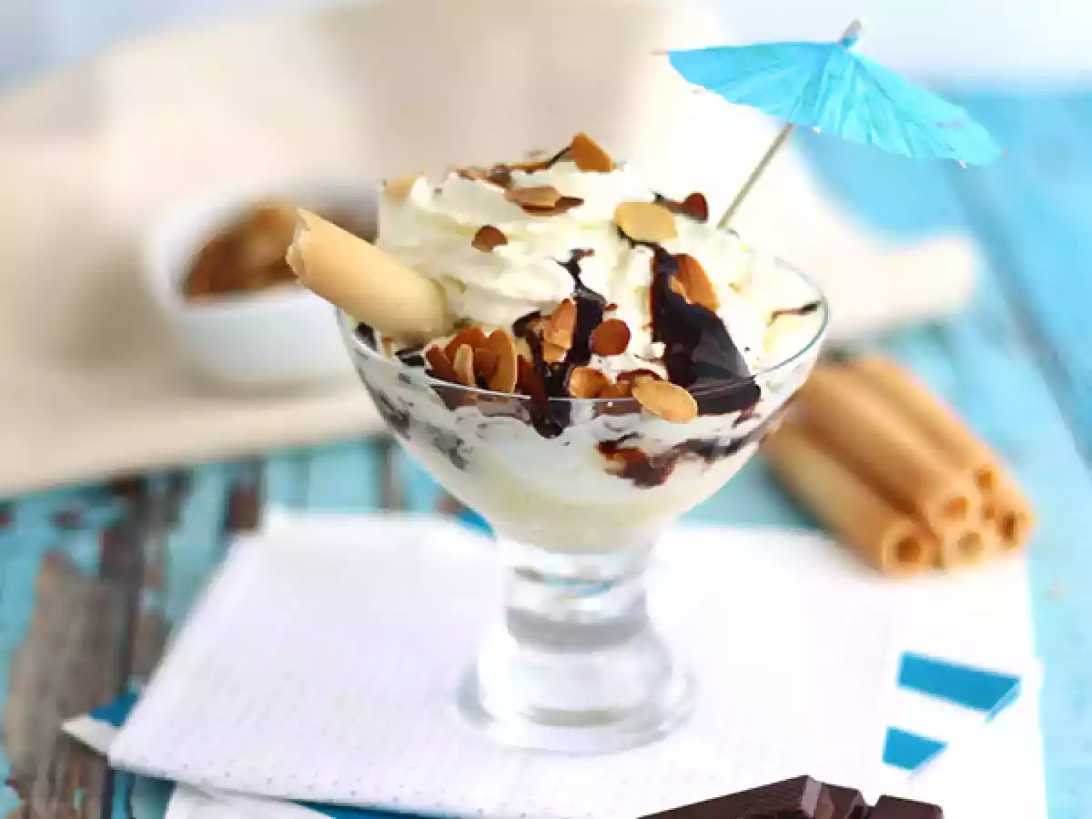 Dame blanche, łatwe w przygotowaniu lody dla smakoszy