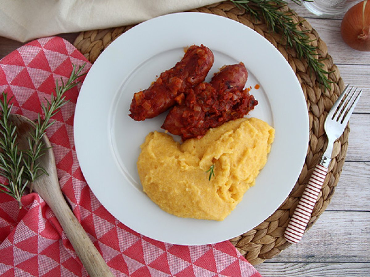Dioty Sabaudzkie z polentą i serem Comté