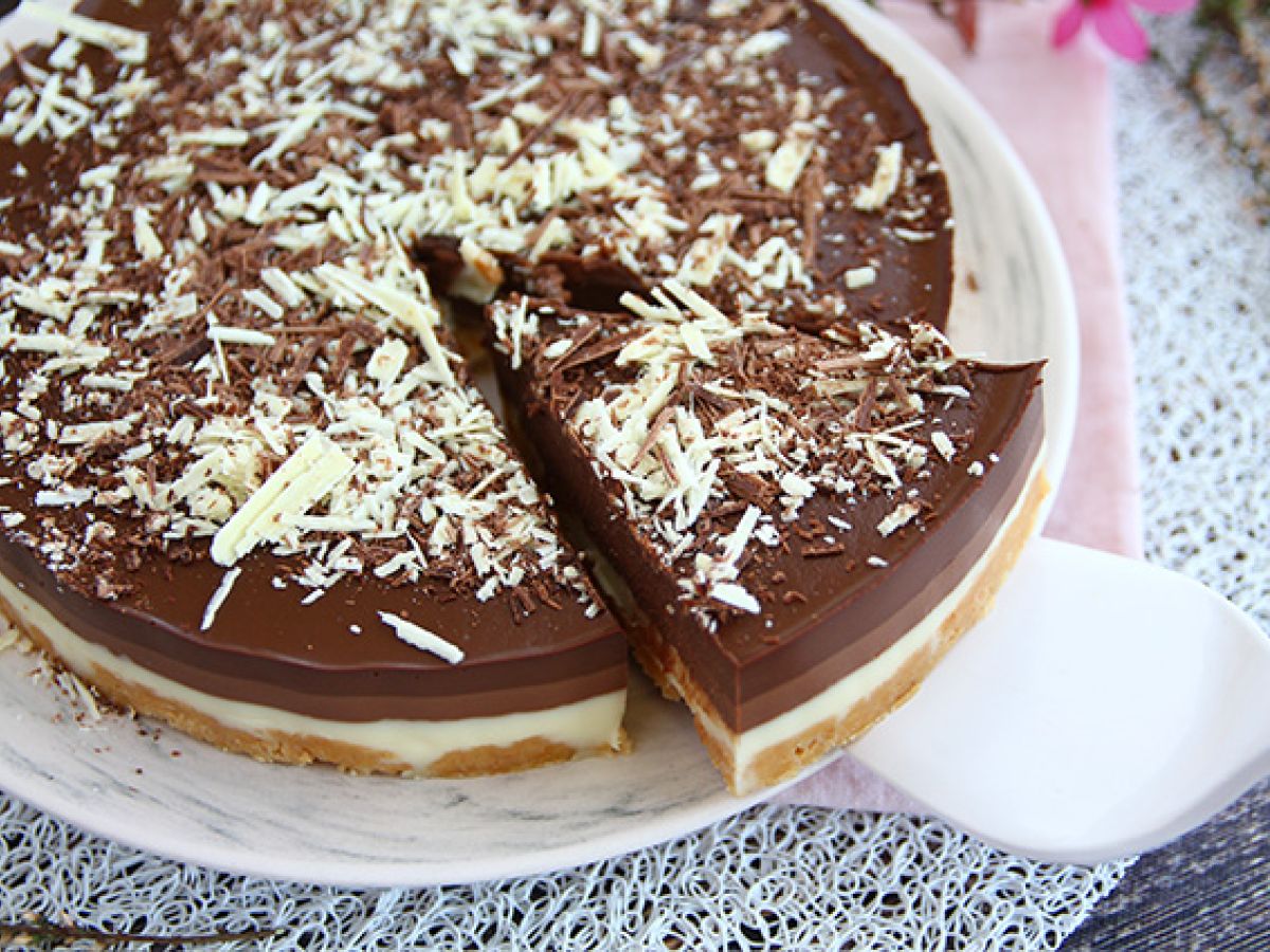 Dodatkowy fondant 3 czekoladowe ciasto